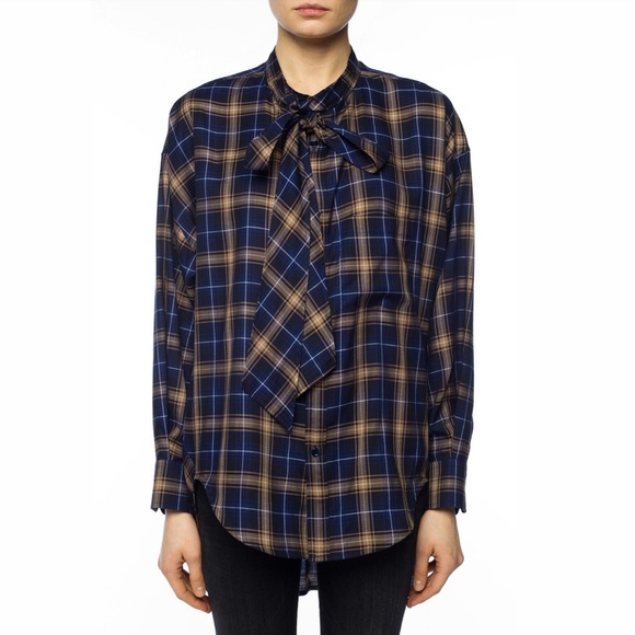New Balenciaga Checked Shirt - Picture 1 of 13